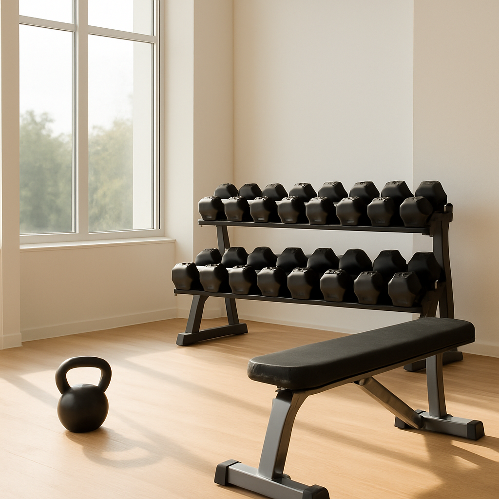 Inside Darren Oropallo's personal training studio in Saratoga Springs, NY